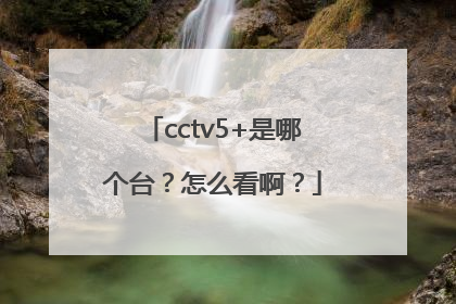 cctv5+是哪个台？怎么看啊？